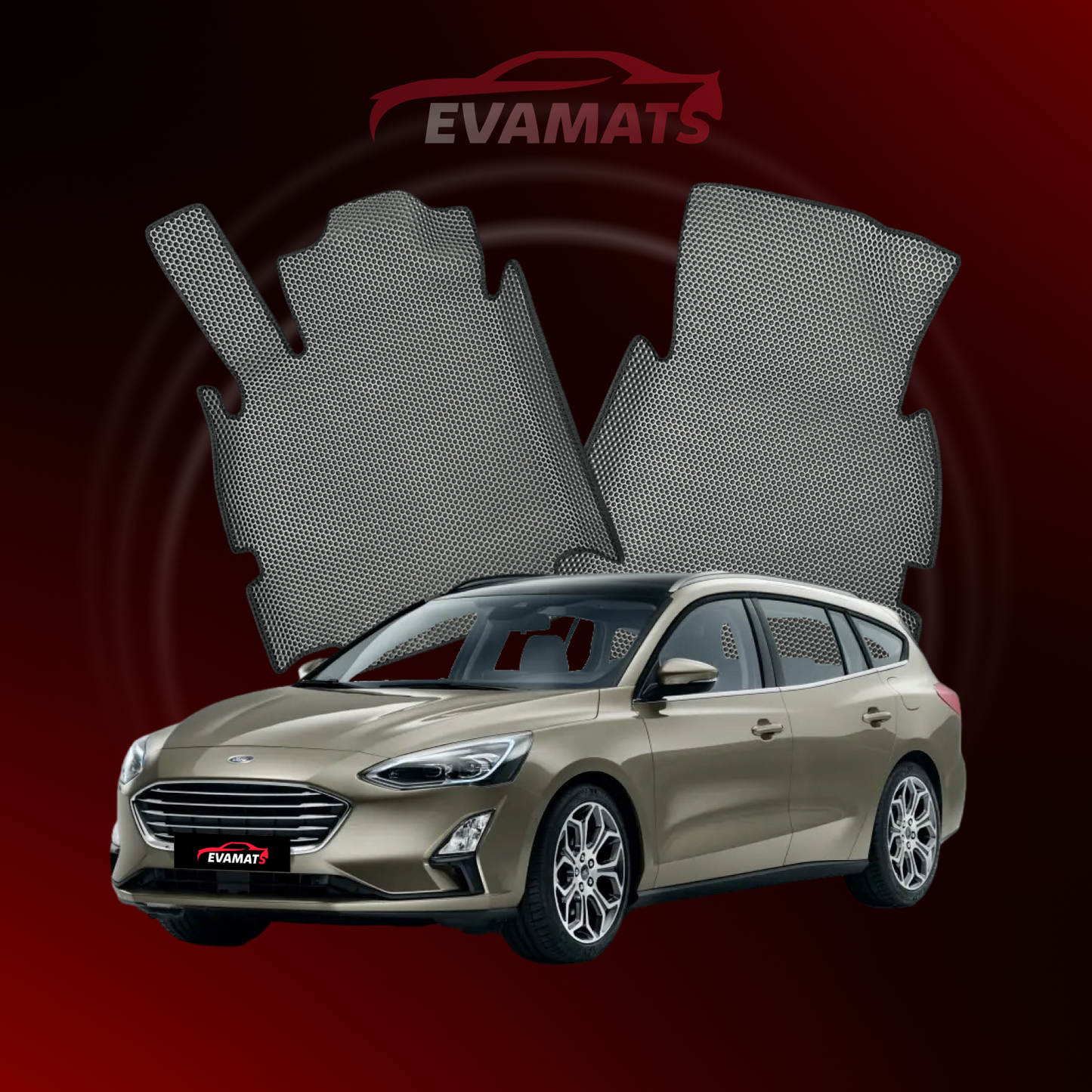 Автоковрики EVAMATS для Ford Focus 4 покоління 2018-2025 KOMBI