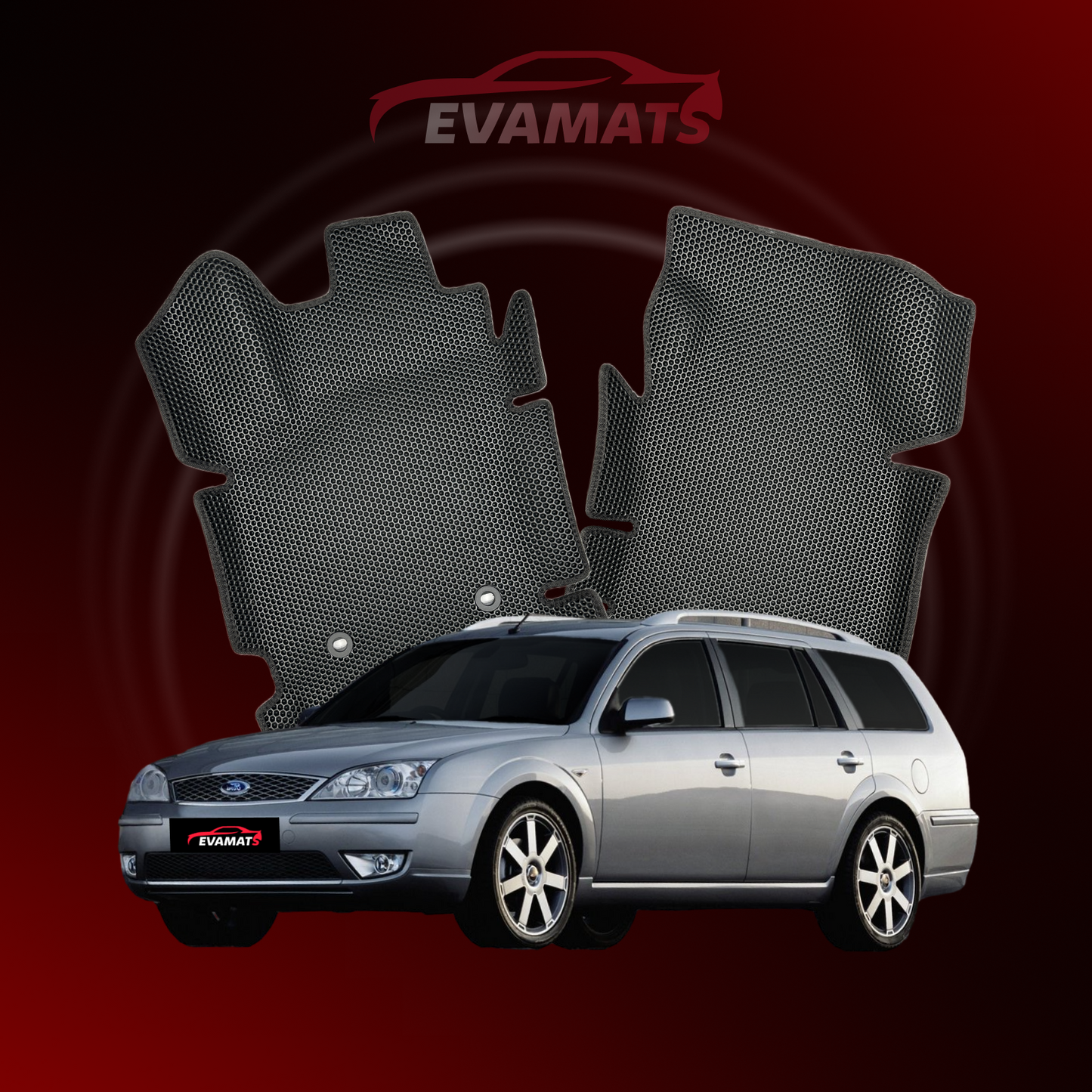 Dywaniki samochodowe EVAMATS do Ford Mondeo 3 gen 2000-2007 rok KOMBI