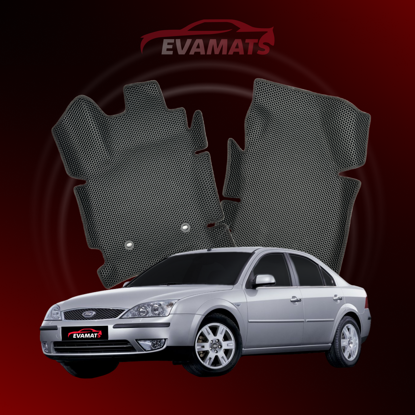 Dywaniki samochodowe EVAMATS do Ford Mondeo 3 gen 2000-2007 rok SEDAN