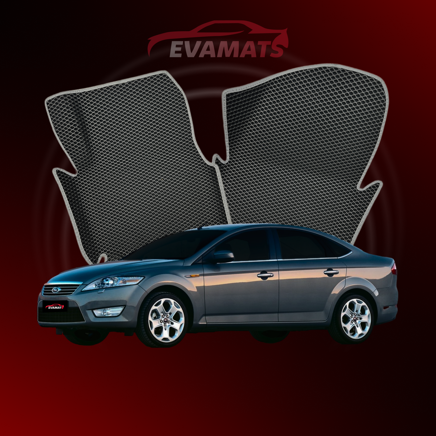 Dywaniki samochodowe EVAMATS do Ford Mondeo 4 gen 2006-2014 rok SEDAN