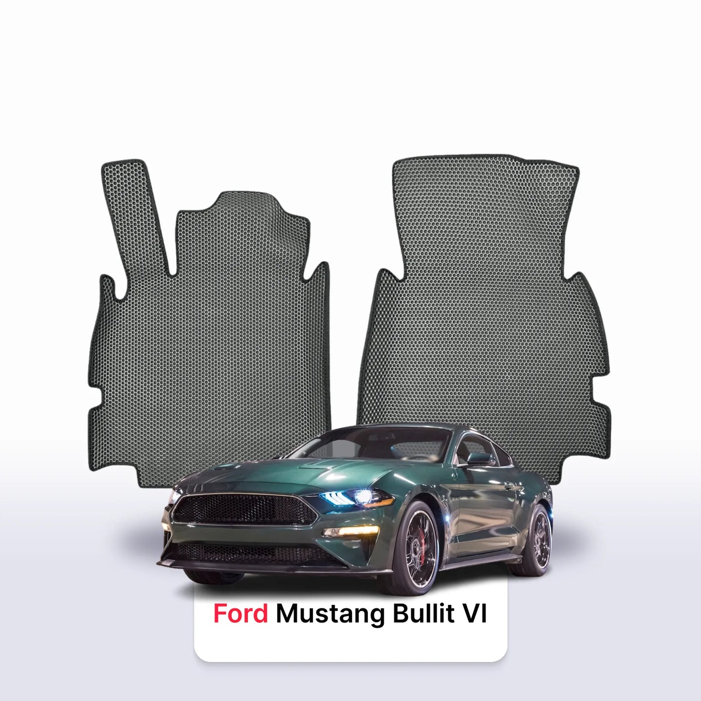 Автоковрики EVAMATS для Ford Mustang 6 покоління 2014-2023 COUPE