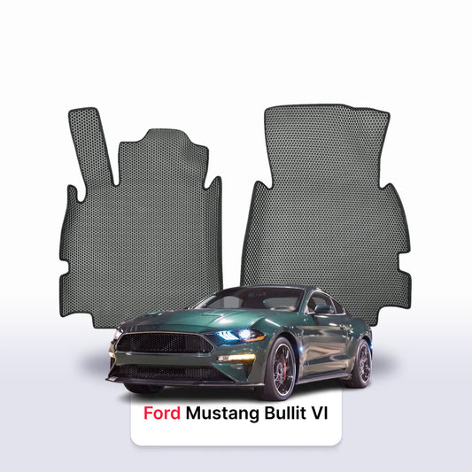 Автоковрики EVAMATS для Ford Mustang 6 покоління 2014-2023 COUPE