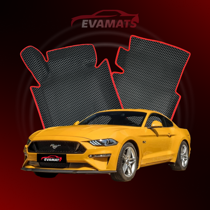 Автоковрики EVAMATS для Ford Mustang 6 покоління 2014-2023 COUPE