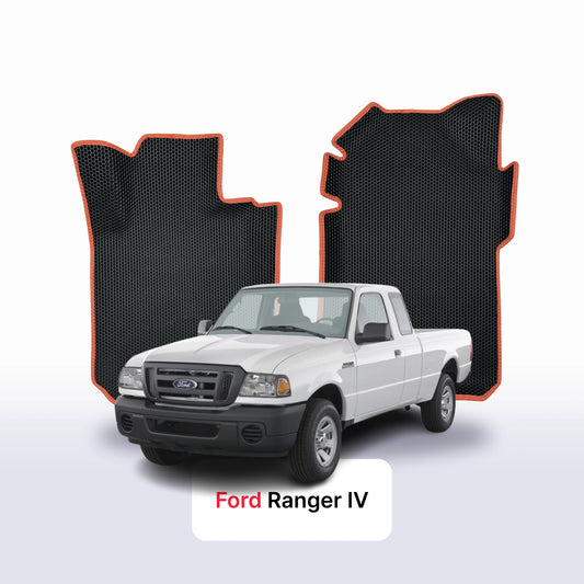 Автомобільні килимки EVAMATS для Ford Ranger 6 gen 2022-2025 року PICK-UP полуторна кабіна