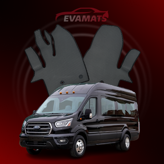 Dywaniki samochodowe EVAMATS do Ford Transit 4 gen 2018-2025 rok BUS 9 os.