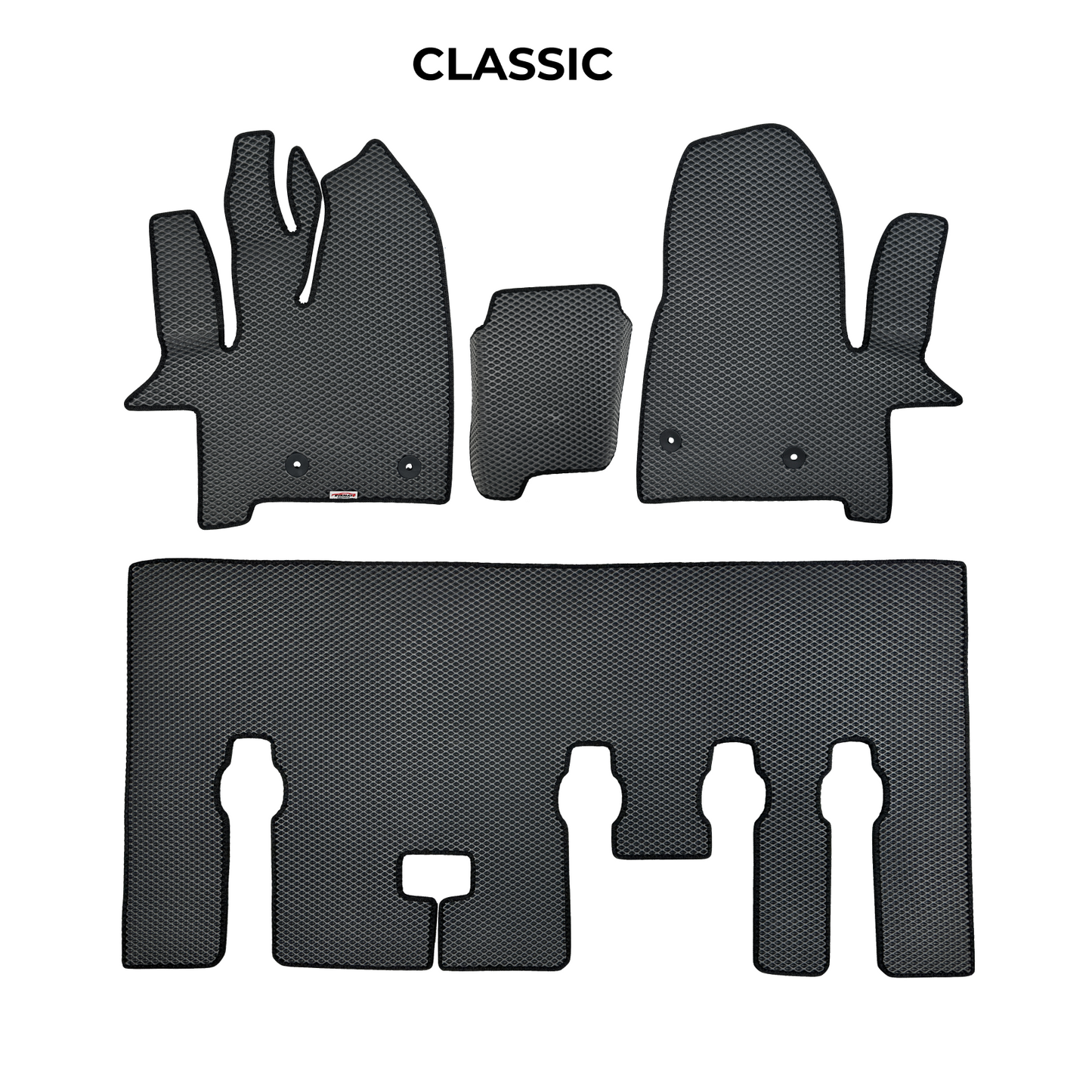 EVA Dywaniki samochodowe od EVA MATS 3D do Ford Transit Custom 2 gen 2023-2027 rok BUS DIESEL