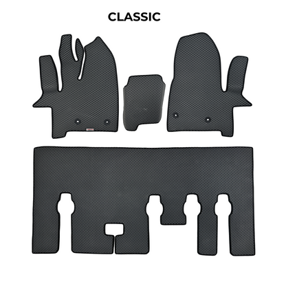 EVA Dywaniki samochodowe od EVA MATS 3D do Ford Transit Custom 2 gen 2023-2027 rok BUS DIESEL