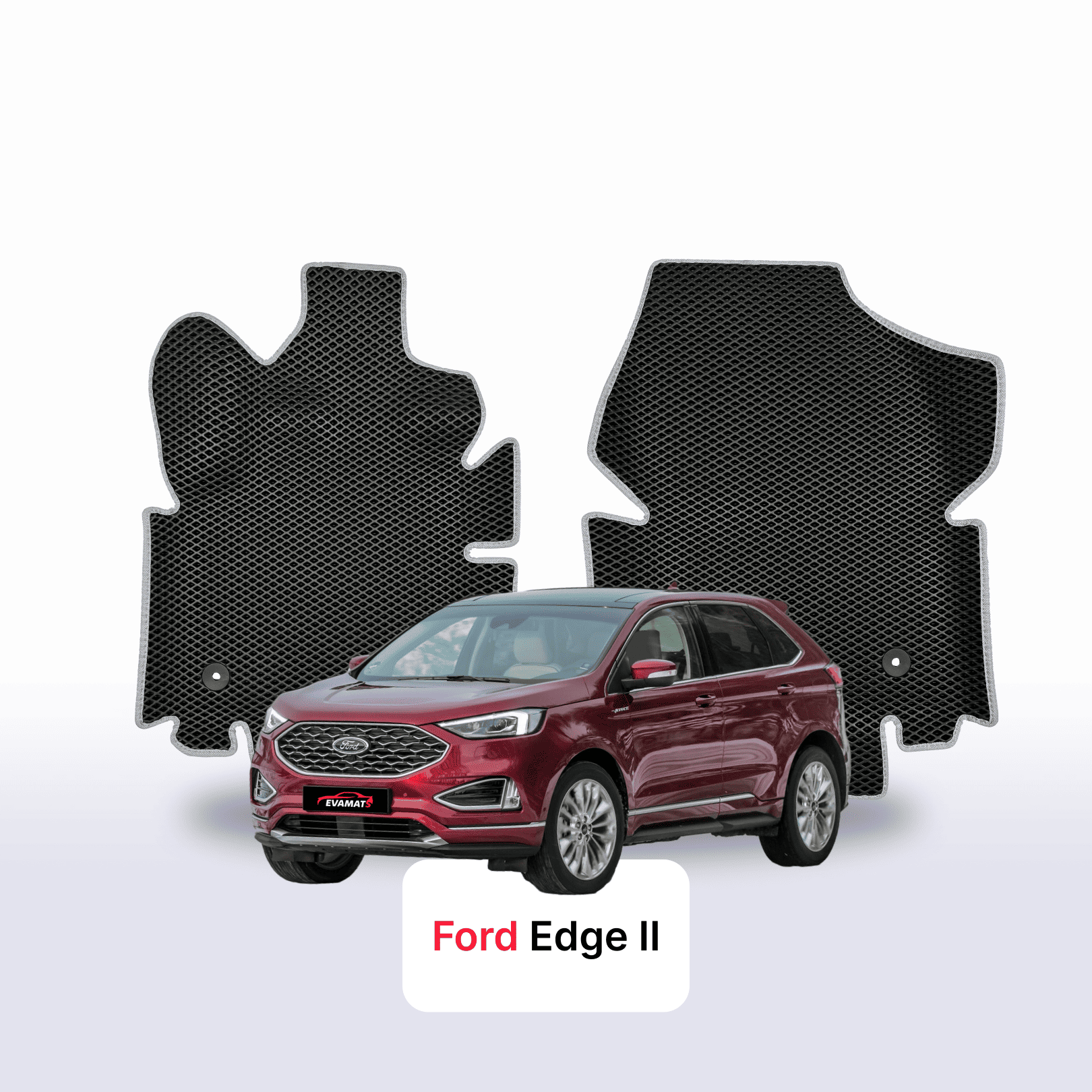 EVA Dywaniki samochodowe od EVA MATS 3D do Ford Edge 2 gen 2014-2024 rok SUV 5 drzwi BENZYNA