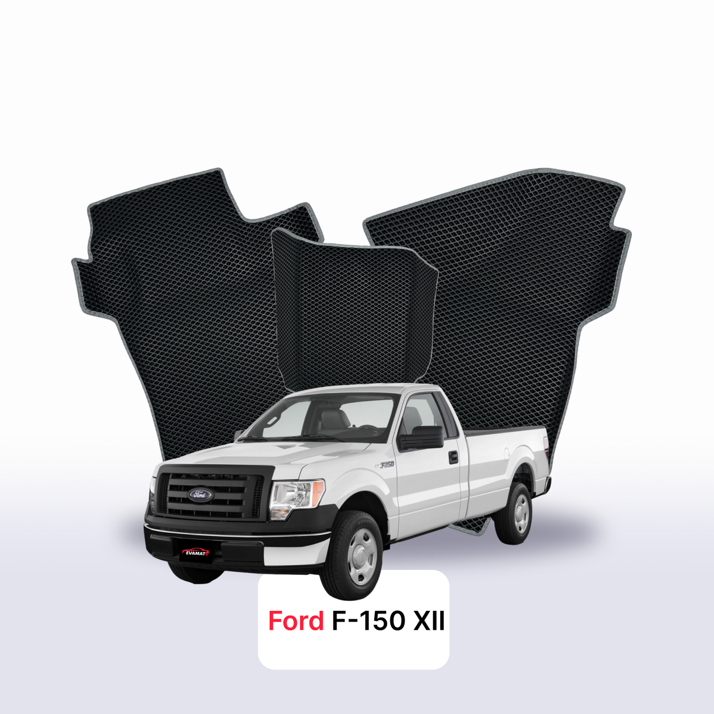 EVA Dywaniki samochodowe od EVA MATS 3D do Ford F-150 12 gen 2008-2014 rok PICK-UP poedyncza kabina
