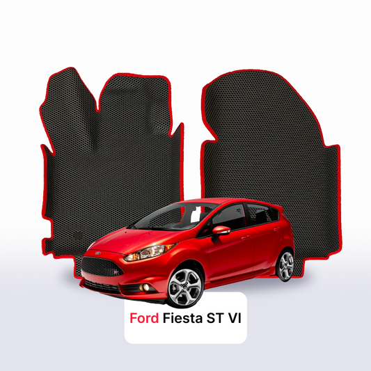 EVA Dywaniki samochodowe od EVA MATS 3D do Ford Fiesta ST 6 gen 2008-2017 rok HATCHBACK 5 drzwi BENZYNA