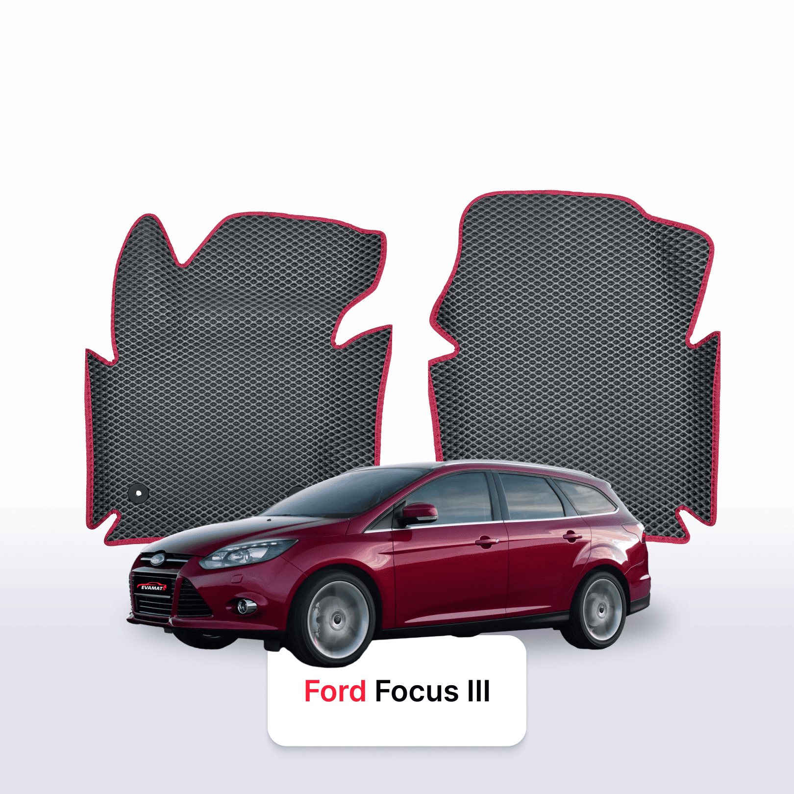 EVA Dywaniki samochodowe od EVA MATS 3D do Ford Focus(MK3) 3 gen 2010-2019 rok Kombi BENZYNA