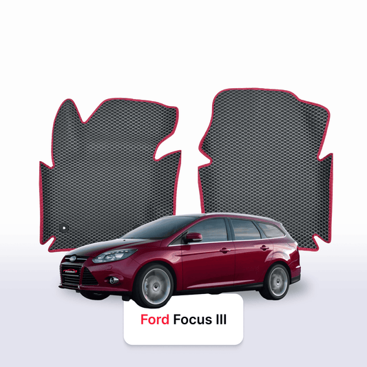 EVA Dywaniki samochodowe od EVA MATS 3D do Ford Focus(MK3) 3 gen 2010-2019 rok Kombi BENZYNA