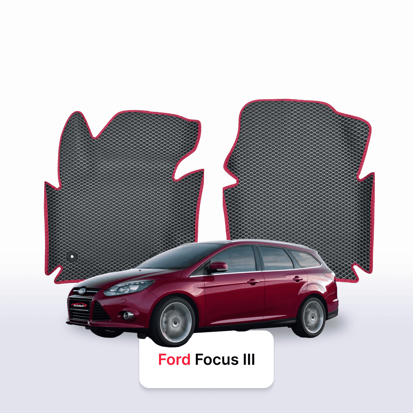 EVA Dywaniki samochodowe od EVA MATS 3D do Ford Focus(MK3) 3 gen 2010-2019 rok Kombi BENZYNA