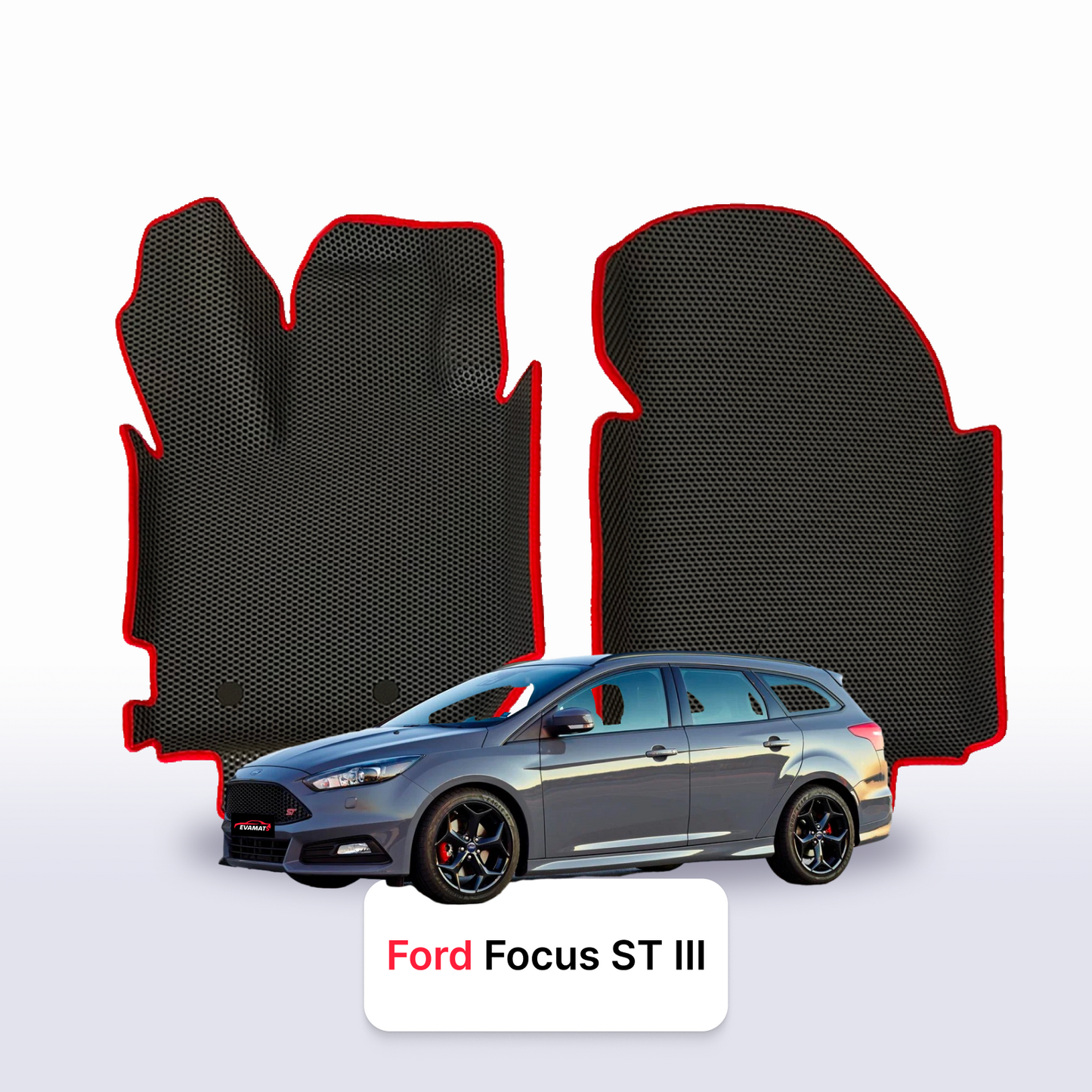 EVA Dywaniki samochodowe od EVA MATS 3D do Ford Focus ST(MK3) 3 gen 2012-2018 rok Kombi BENZYNA