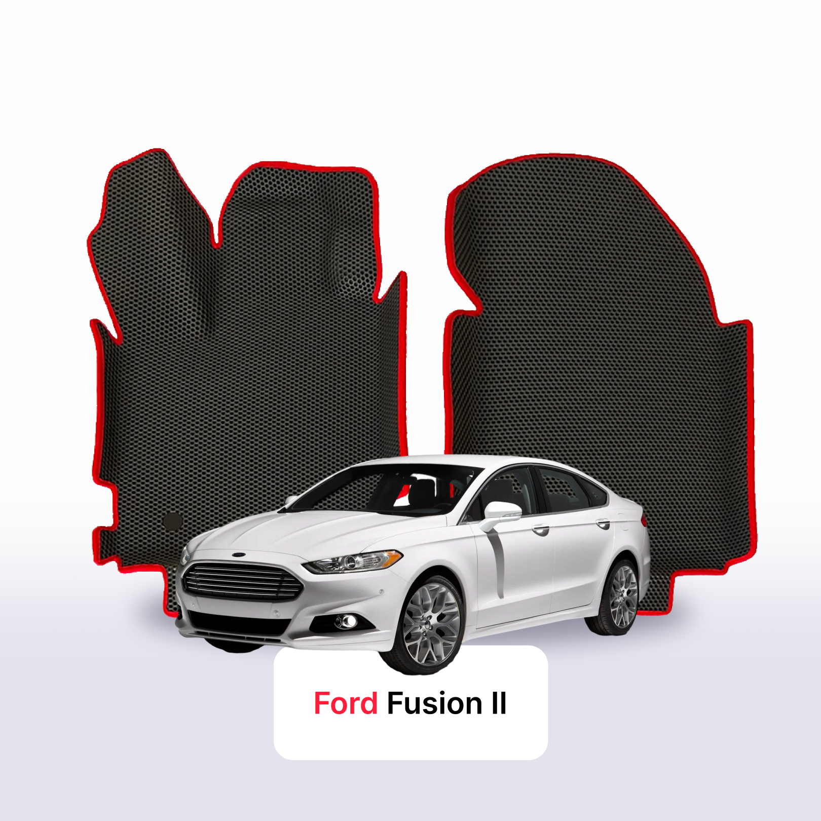 EVA Dywaniki samochodowe od EVA MATS 3D do Ford Fusion 2 gen 2012-2020 rok Sedan HEV