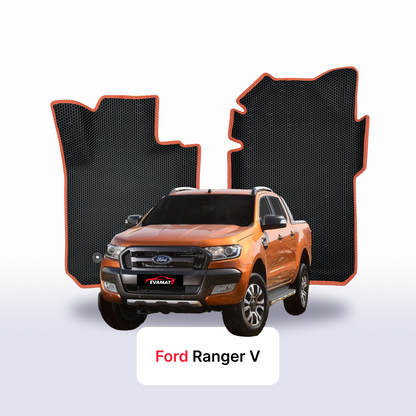 EVA Dywaniki samochodowe od EVA MATS 3D do Ford Ranger Raptor 5 gen 2011-2022 rok Pickup BENZYNA