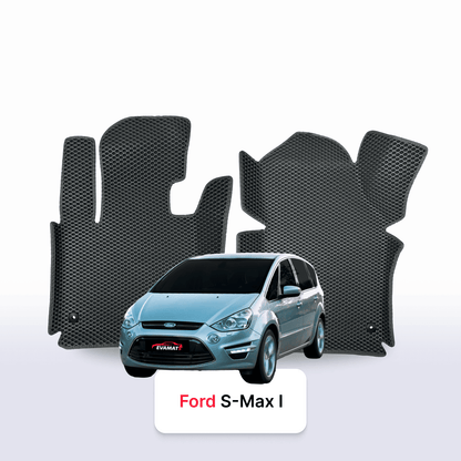 EVA Dywaniki samochodowe od EVA MATS 3D do Ford S-MAX(MK1) 1 gen 2006-2015 rok MINIVAN 7 osobowy DIESEL manual