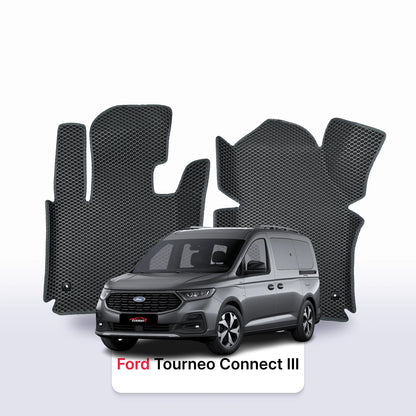 Автоковрики EVAMATS для Ford Grand Tourneo Connect 2 покоління 2012-2022 МІНІВЕН 7 міс.