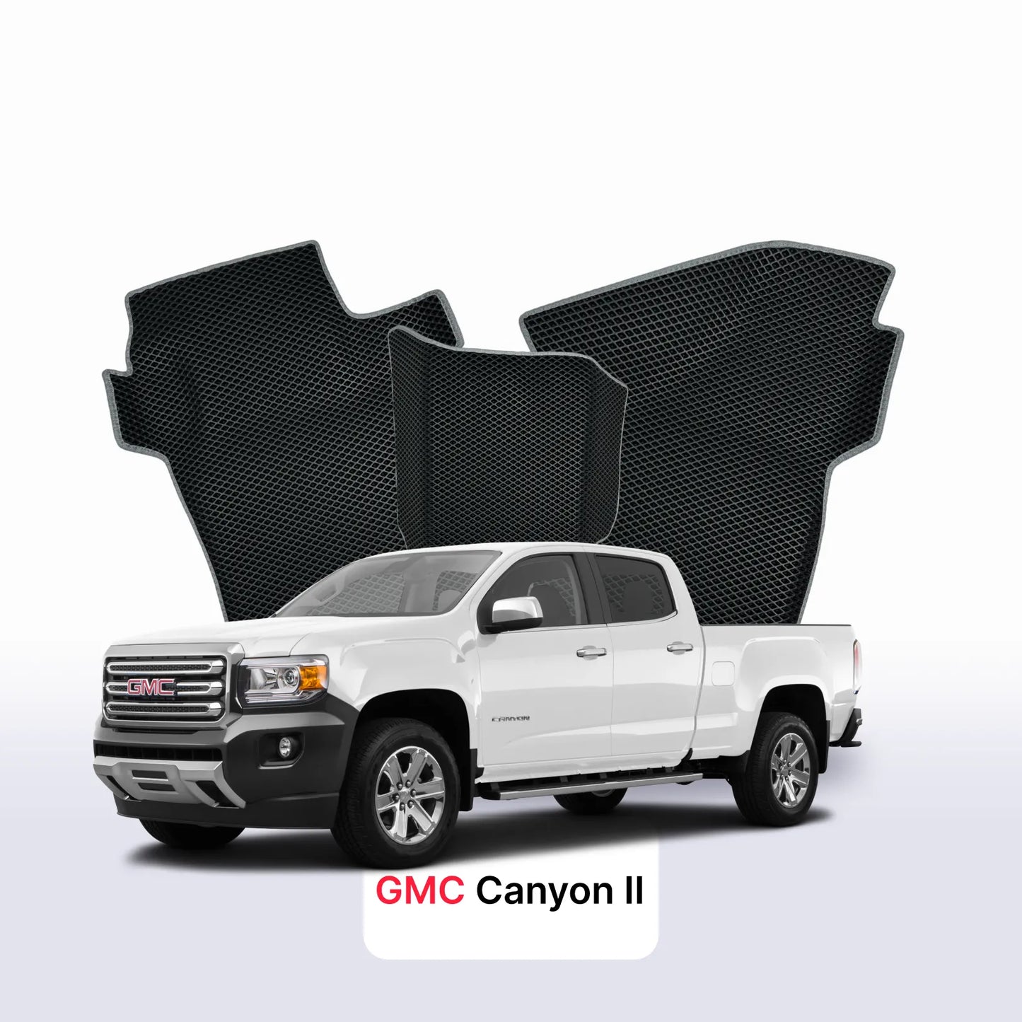 EVA Dywaniki samochodowe od EVA MATS 3D do GMC Canyon 2 gen 2014-2023 rok PICK-UP podwójna kabina