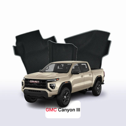 Автомобільні килимки EVAMATS для Chevrolet Silverado (GMT800) 1-го покоління 1998-2007 р. Напівкабіна Pick-Up