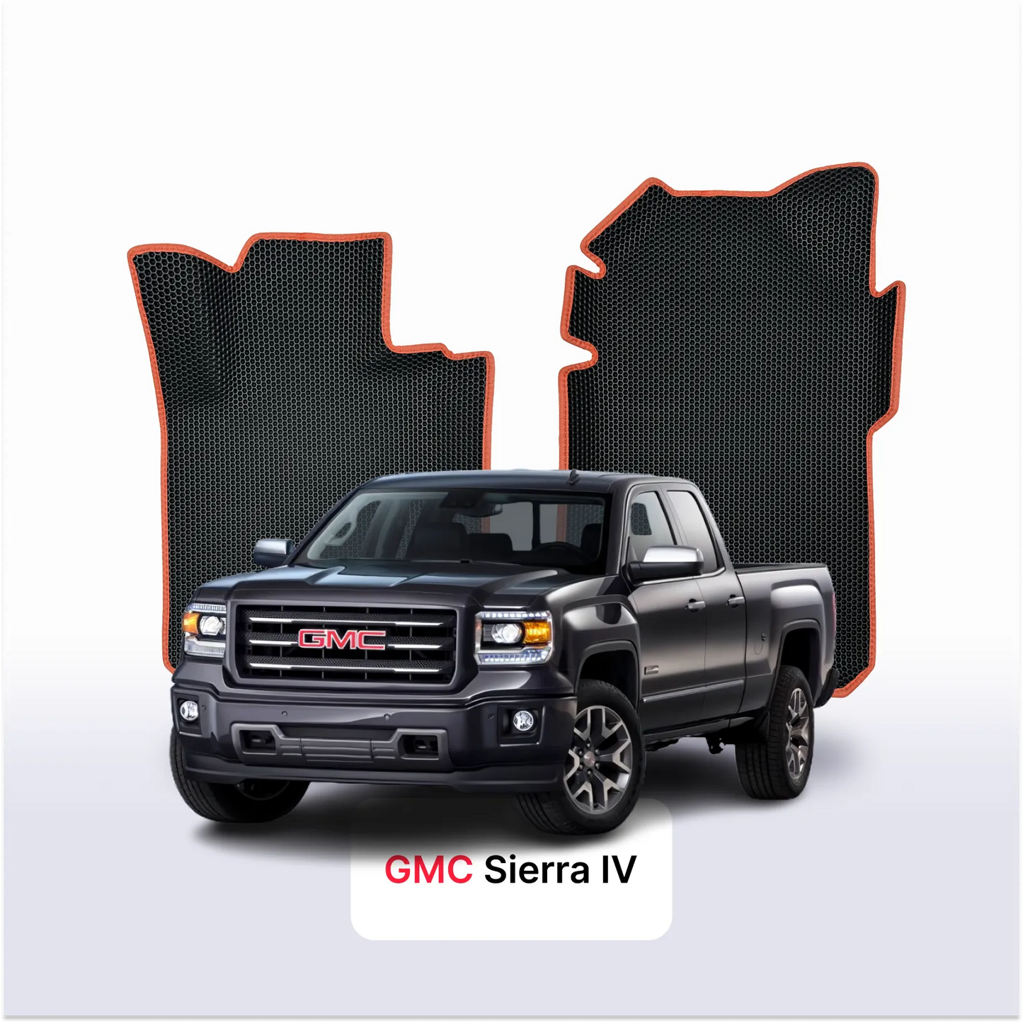 EVA Dywaniki samochodowe od EVA MATS 3D do GMC Sierra 4 gen 2013-2019 rok Pick-Up podwójna kabina
