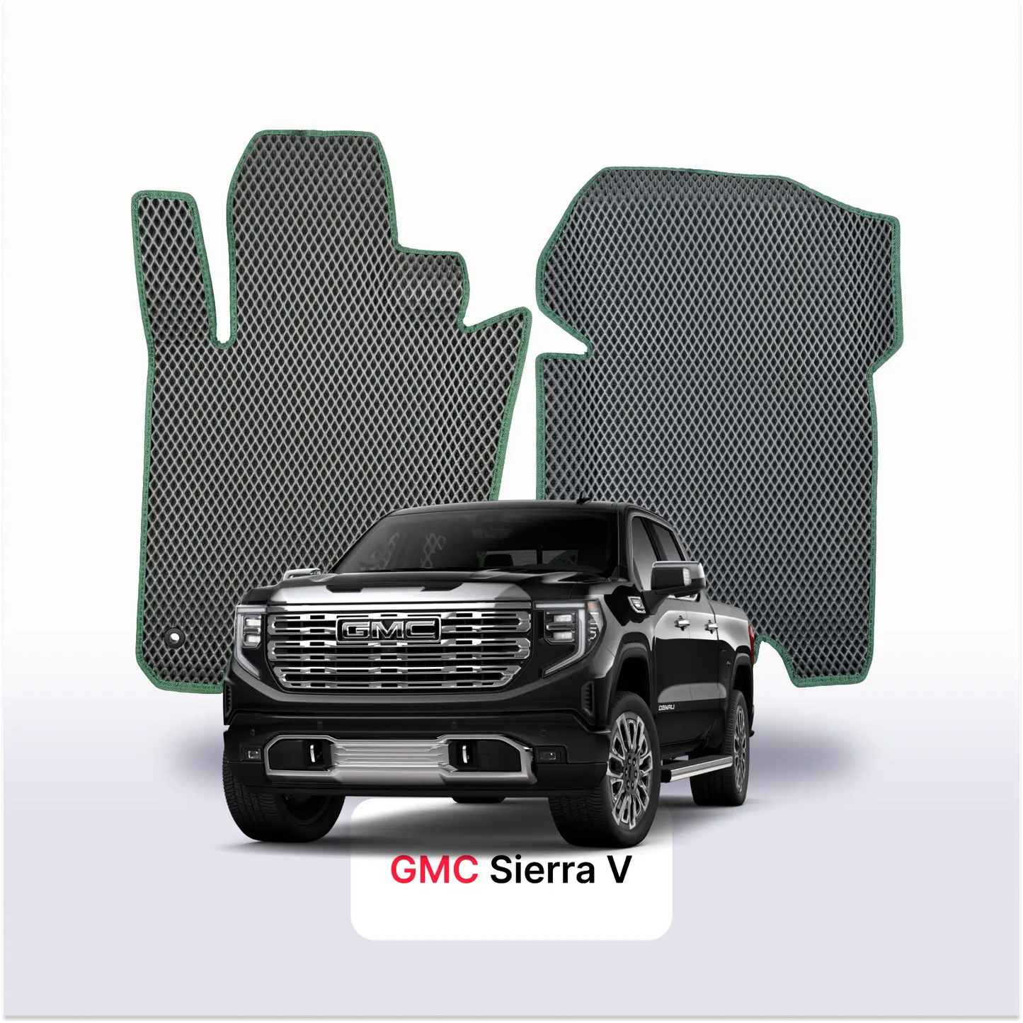 EVA Dywaniki samochodowe od EVA MATS 3D do GMC Sierra 5 gen 2018-2026 rok Pick-Up podwójna kabina