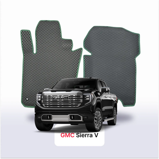 EVA Dywaniki samochodowe od EVA MATS 3D do GMC Sierra 5 gen 2018-2026 rok Pick-Up podwójna kabina