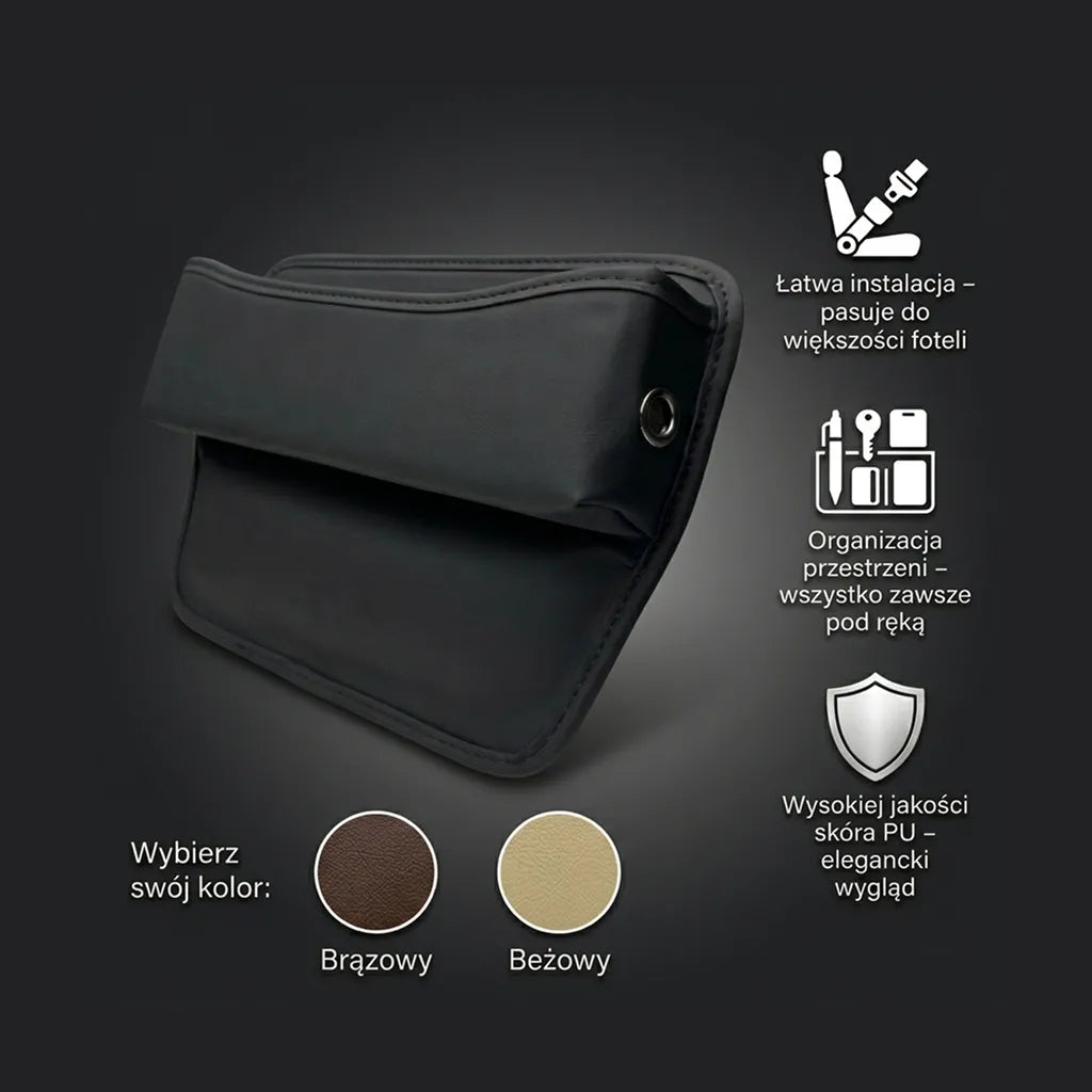 Organizer luki na fotel samochodowy