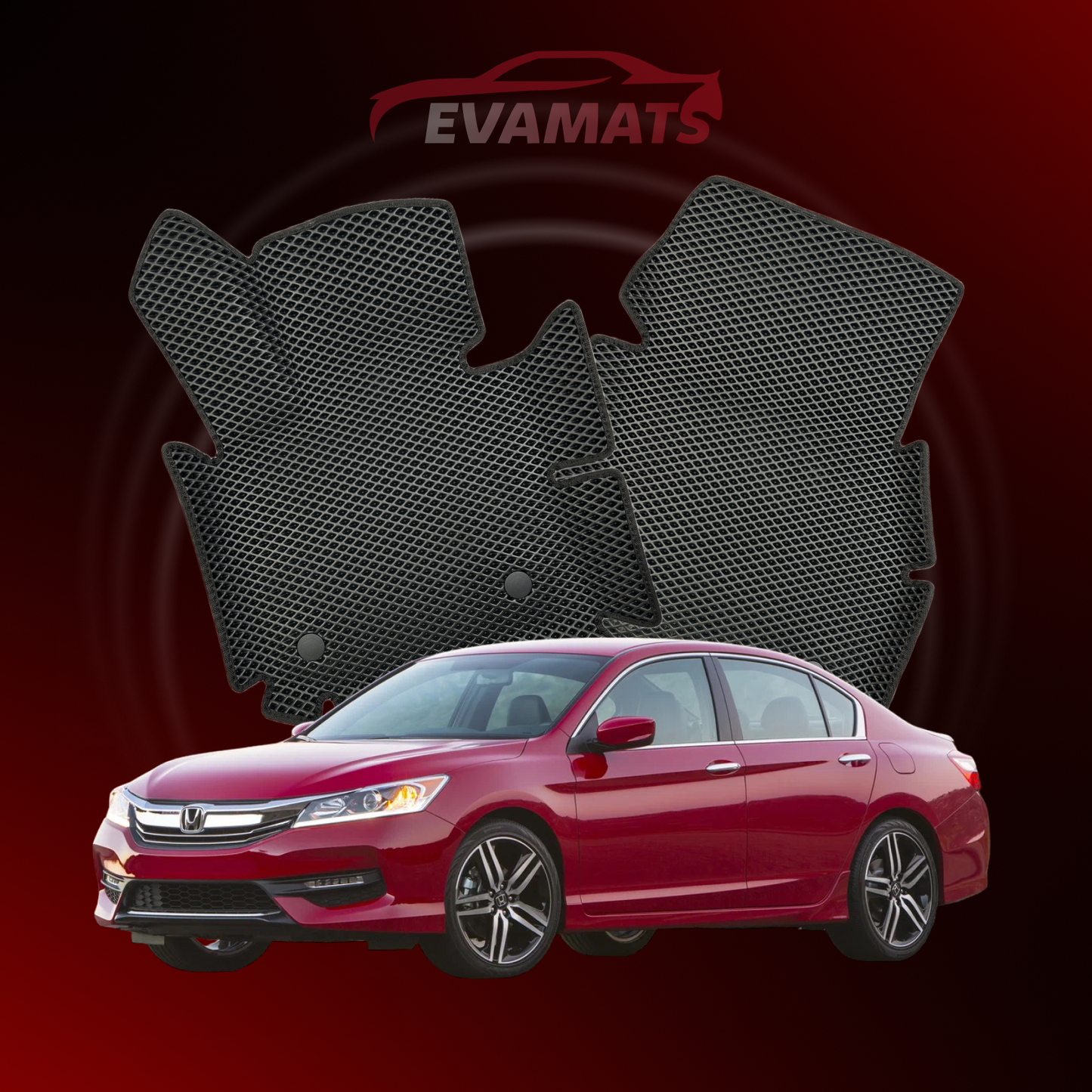 Коврики EVAMATS для Honda Accord 9 поколения SEDAN 2012-2019 гг.