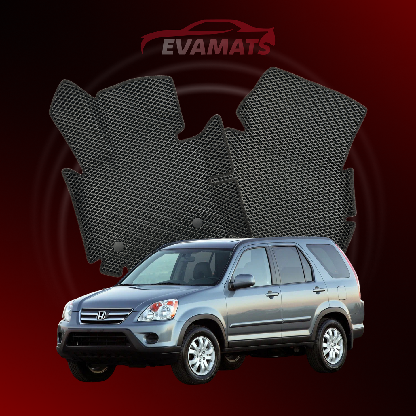 Dywaniki samochodowe 3D EVAMATS do Honda CR-V 2 gen 2001-2006 rok SUV