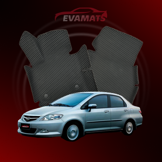 Dywaniki samochodowe EVAMATS do Honda City 4 gen 2002-2008 rok SEDAN