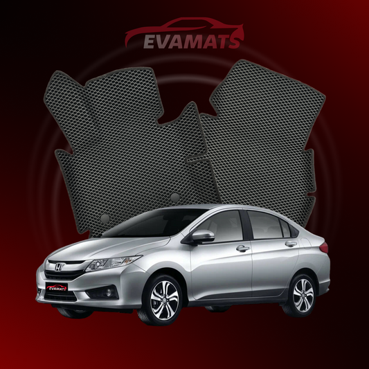 Dywaniki samochodowe EVAMATS do Honda City 6 gen 2013-2019 rok SEDAN