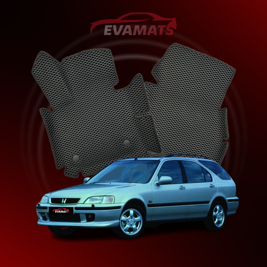 Dywaniki samochodowe EVAMATS do Honda Civic 6 gen 1995-2001 rok KOMBI