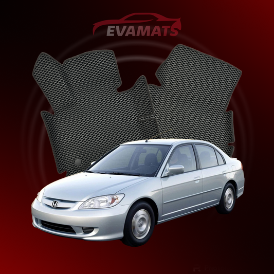 Автоковрики EVAMATS для Honda Civic 7 gen 2000-2006 SEDAN