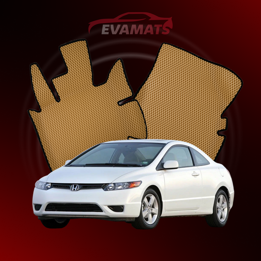 Коврики EVAMATS для Honda Civic 8 gen 2005-2012 года выпуска COUPE