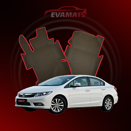 Dywaniki samochodowe EVAMATS do Honda Civic 9 gen 2011-2017 rok SEDAN