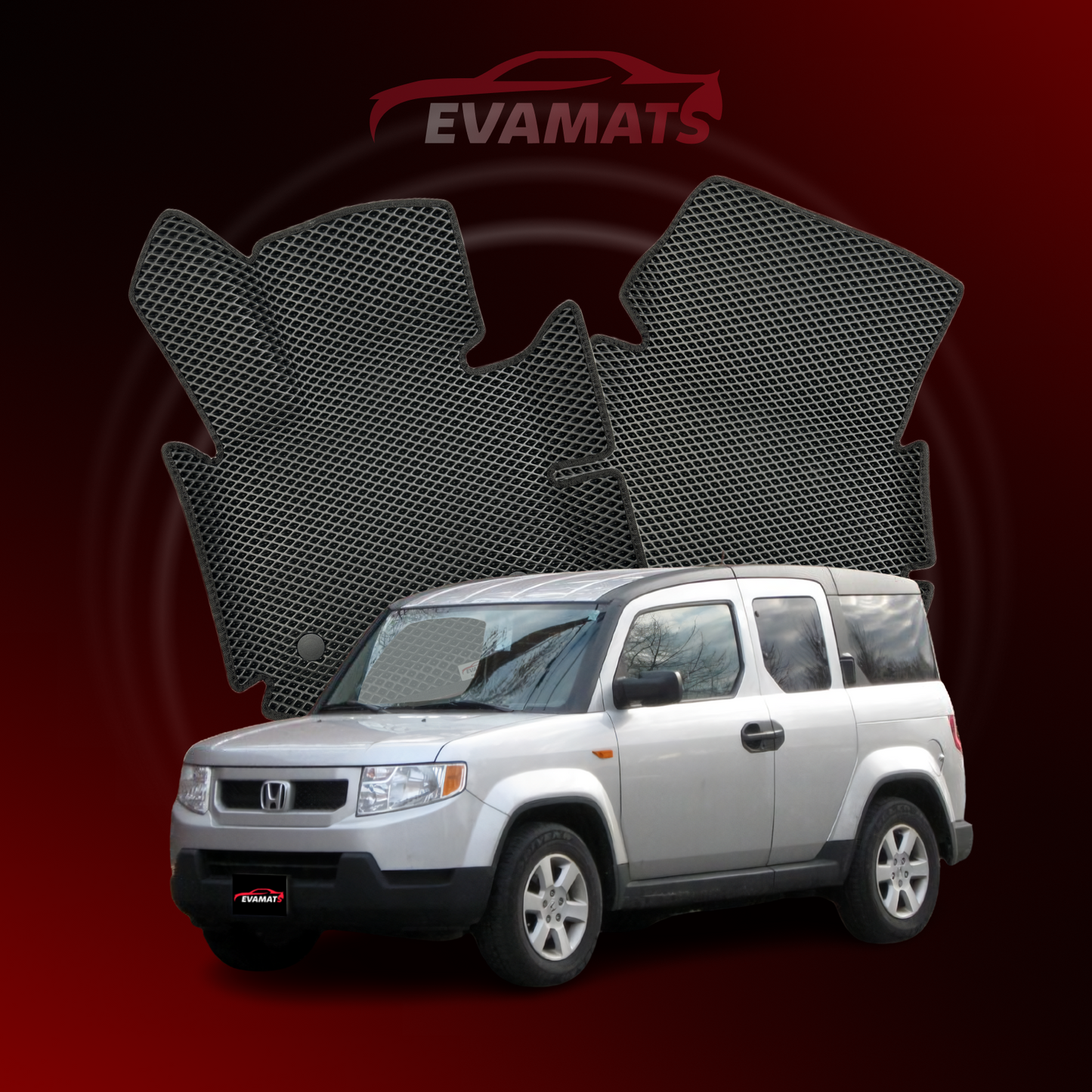 Коврики EVAMATS для внедорожника Honda Element 1 gen 2002-2011 гг.