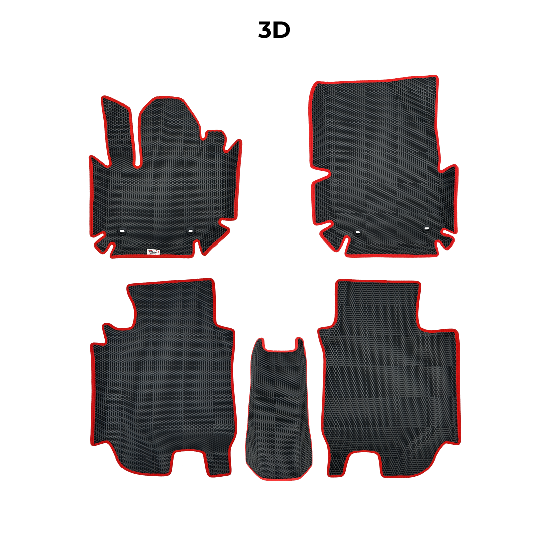 EVA Dywaniki samochodowe od EVA MATS 3D do Honda HR-V 3 gen 2021-2030 rok SUV HYBRID + Podpiętka EVAMATS