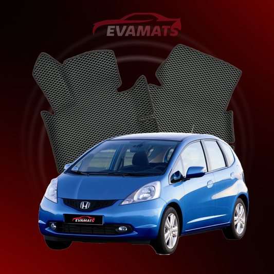 Автоковрики EVAMATS для Honda Jazz 2 gen 2008-2014 р.в. ХЕТЧБЕК 5 дв.