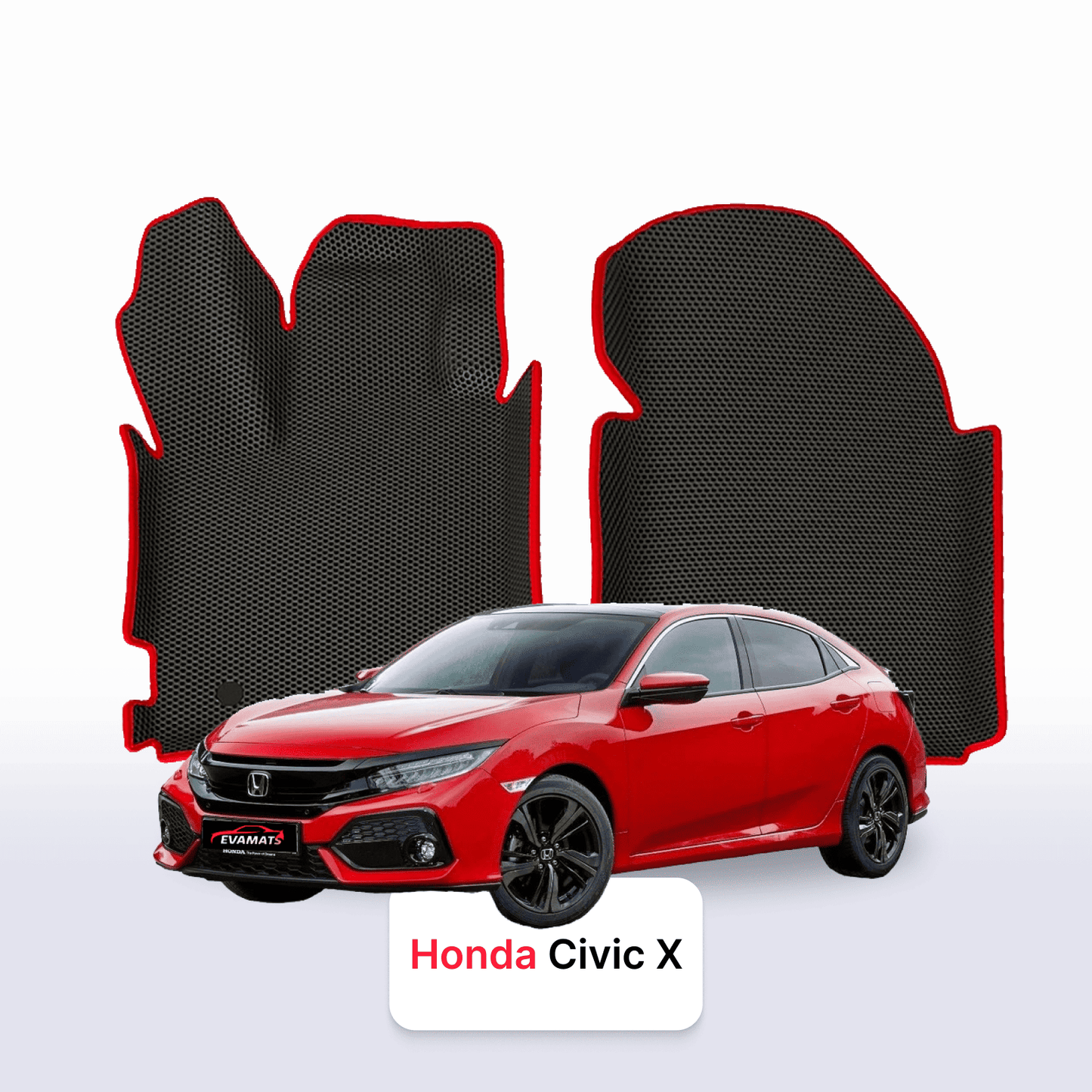 EVA Dywaniki samochodowe od EVA MATS 3D do Honda Civic 10 gen 2015-2021 rok Hatchback BENZYNA