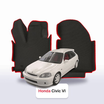 EVA Dywaniki samochodowe od EVA MATS 3D do Honda Civic 6 gen 1995-2001 rok Hatchback BENZYNA + Podpiętka EVAMATS