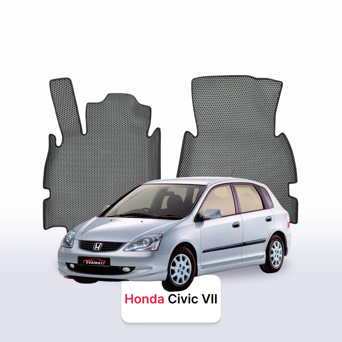 EVA Dywaniki samochodowe od EVA MATS 3D do Honda Civic 7 gen 2000-2006 rok HATCHBACK 5 drzwi BENZYNA