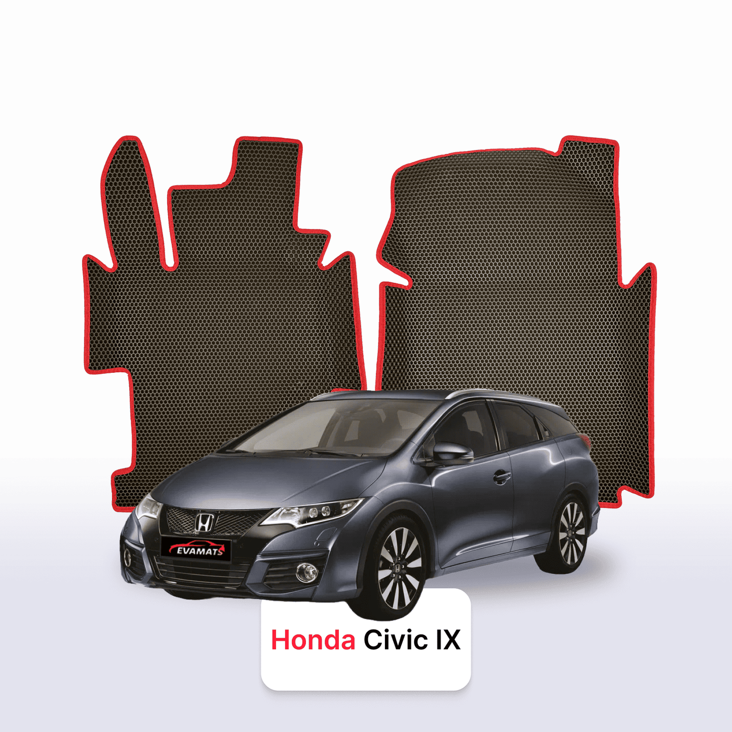 EVA Dywaniki samochodowe od EVA MATS 3D do Honda Civic 9 gen 2011-2016 rok Kombi BENZYNA