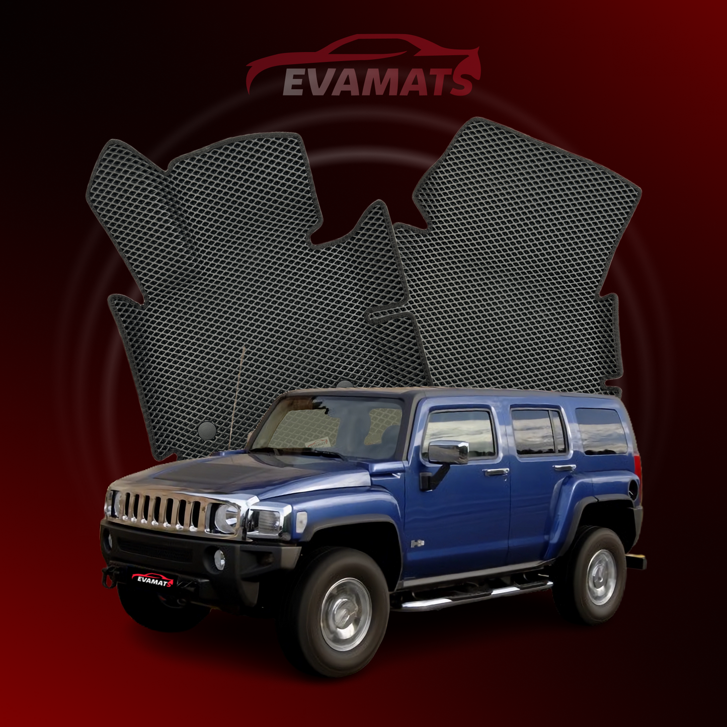 Dywaniki samochodowe 3D EVAMATS do Hummer H3 1 gen 2005-2010 rok SUV