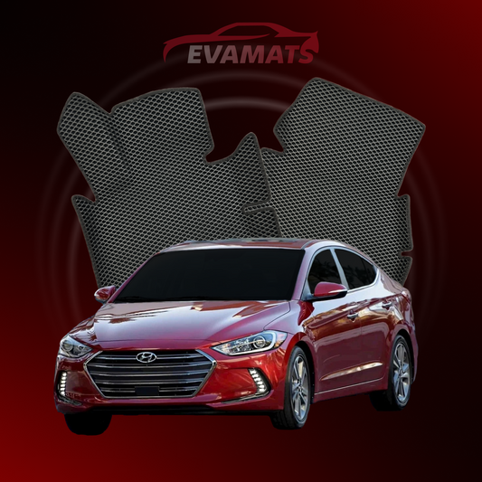 Автоковрики EVAMATS для Hyundai Avante(AD) 6 gen 2015-2020 SEDAN