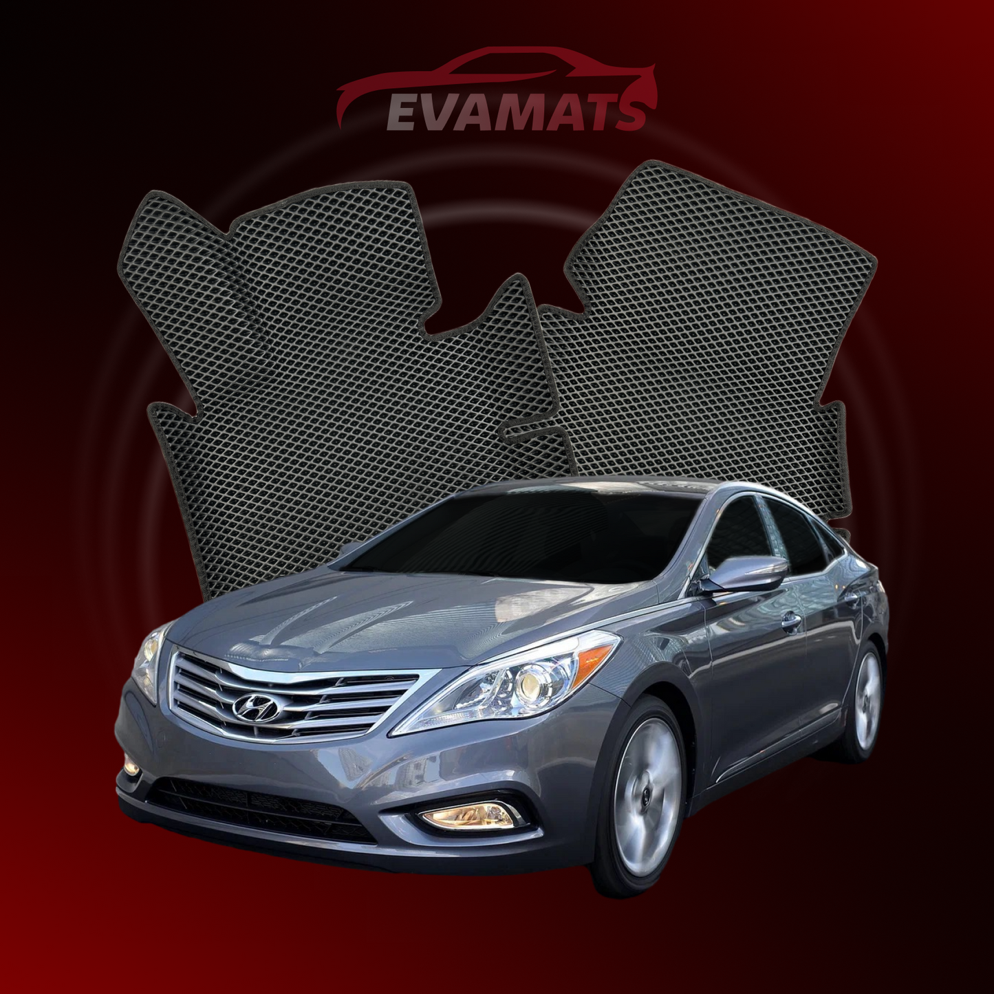 Коврики EVAMATS для Hyundai Azera 2 gen 2011-2016 SEDAN