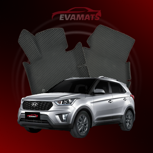 Dywaniki samochodowe 3D EVAMATS do Hyundai Creta 1 gen 2016-2021 rok SUV