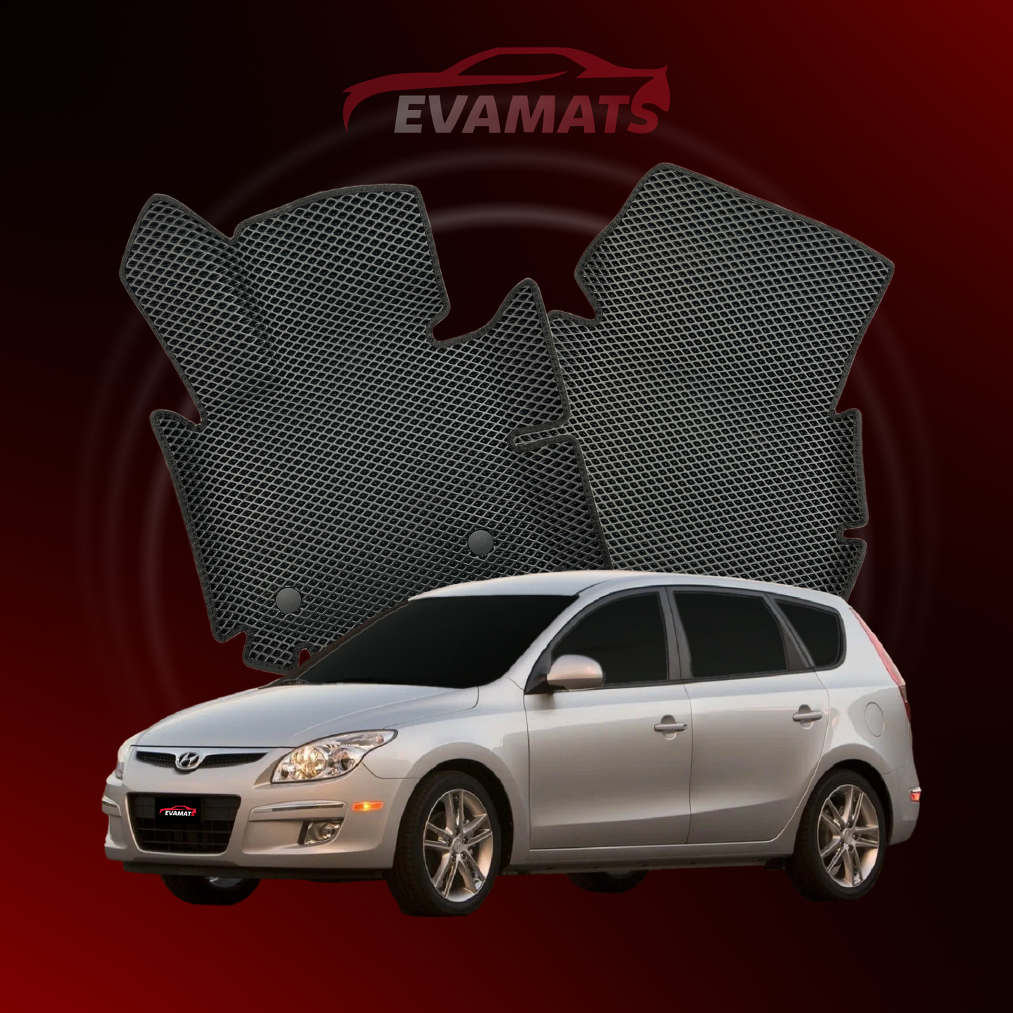 Dywaniki samochodowe 3D EVAMATS do Hyundai Elantra(HD) 4 gen 2006-2011 rok KOMBI