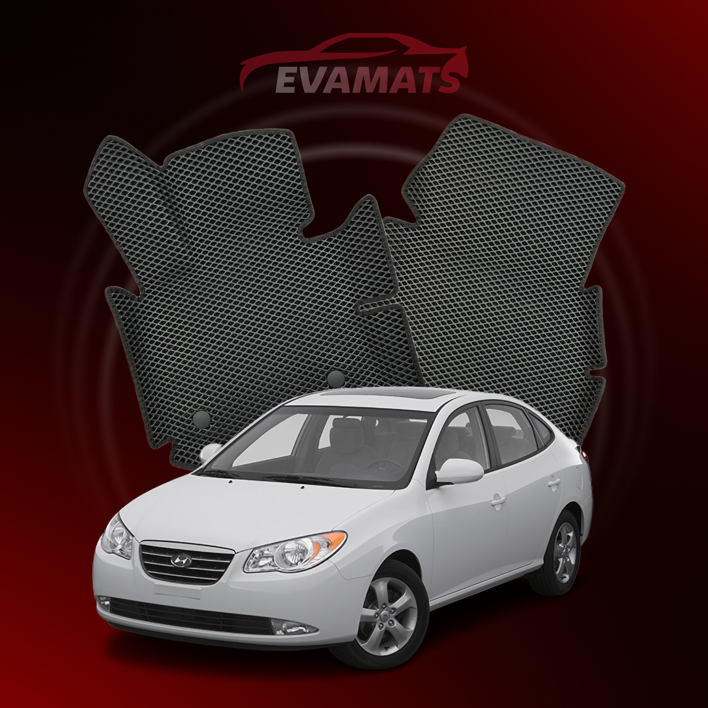 Коврики EVAMATS для Hyundai Elantra(HD) 4 поколения SEDAN 2006-2011 гг.