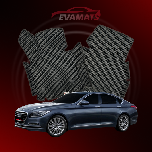 Dywaniki samochodowe 3D EVAMATS do Hyundai Genesis 2 gen 2013-2016 rok SEDAN